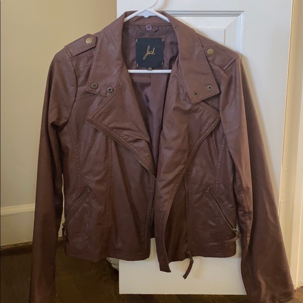 Jack by BB Dakota faux leather jacket